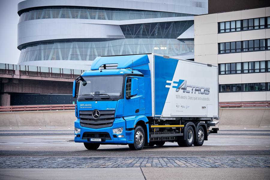  Mercedes-Benz eActros 6x2 (MP4 / Br.963) 2018 года  (фото 1 из 36)